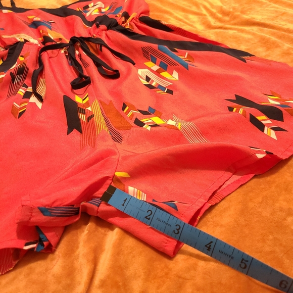 NWOT Fire Los Angeles pink and navy Romper - Picture 11 of 11